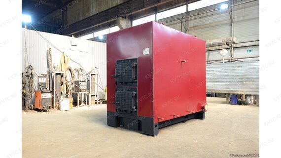 Котел на дровах 600 кВт промышленный