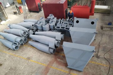 Производство промышленных циклонов ЦН 11 4УП